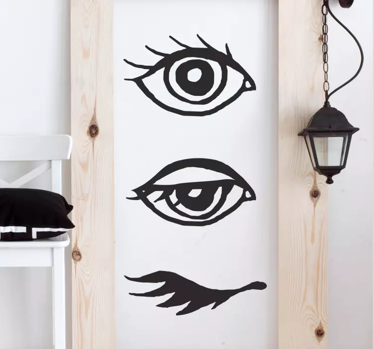 Blinking squence wall sticker - TenStickers