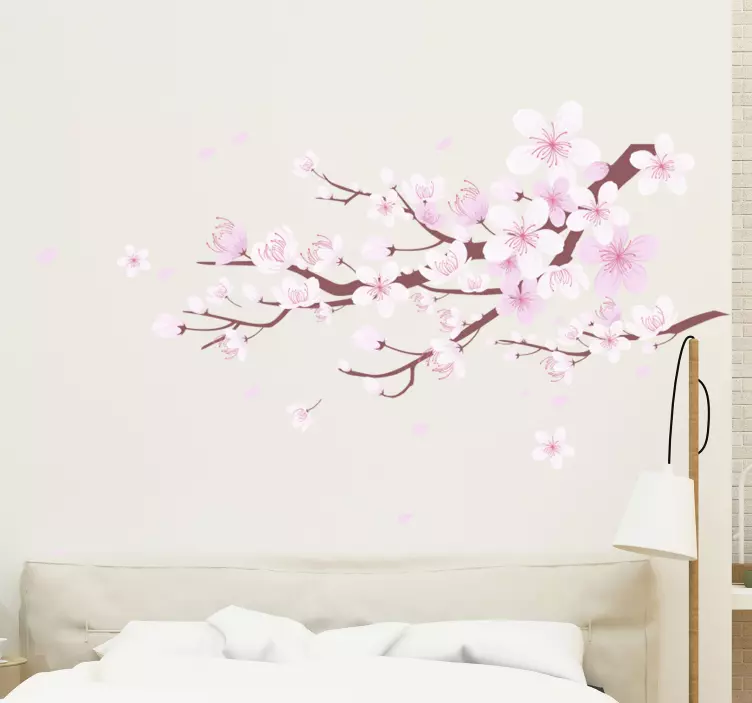 Cherry Blossom Tree flower wall sticker - TenStickers