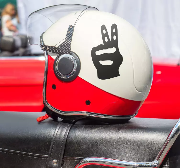 Cuidado con los ciclistas motorcycle decal - TenStickers