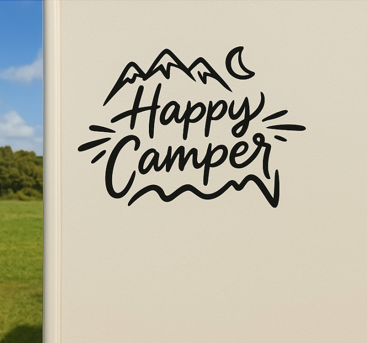 Custom family design van sticker - TenStickers