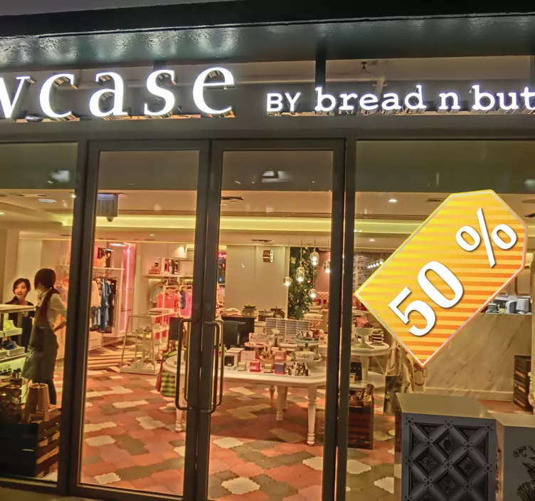 Custom Sale Tag sales sticker - TenStickers