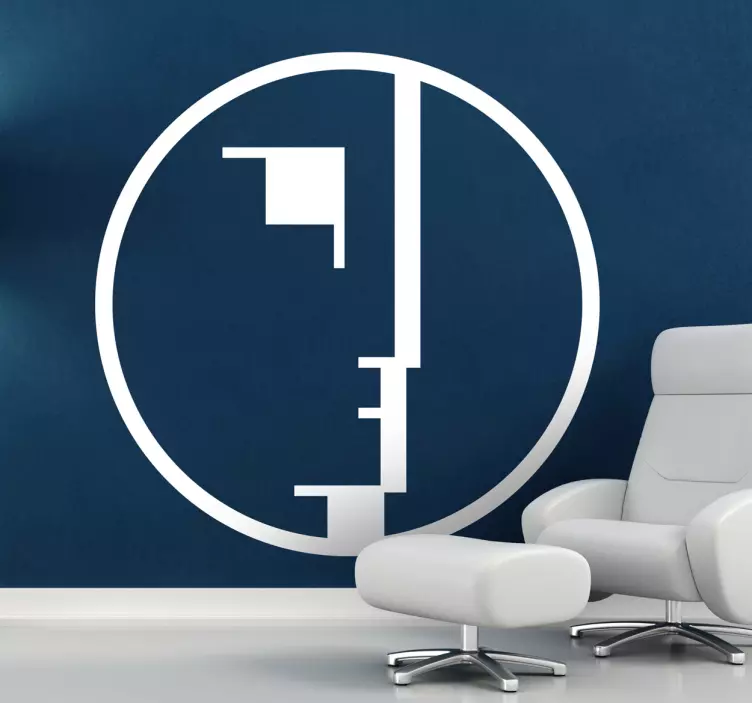 Decorative Vinyl Bauhaus Logo - TenStickers