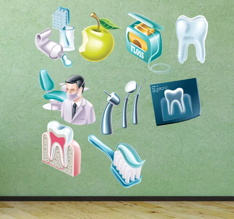 Dental Wall Decal Collection - TenStickers