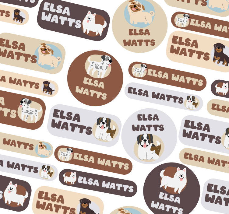 dog school designs custom sticker - TenStickers