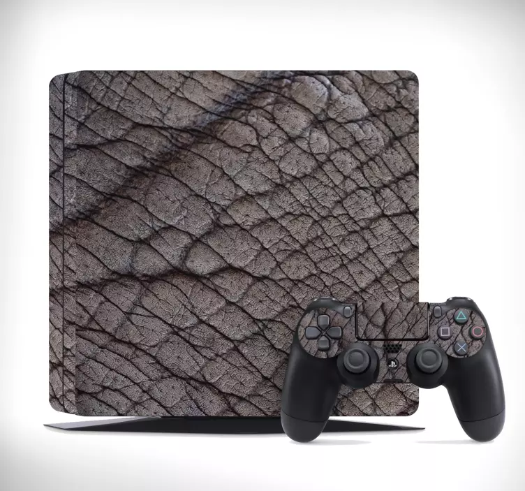 Elephant skin (PS4 slim) ps4 skin - TenStickers