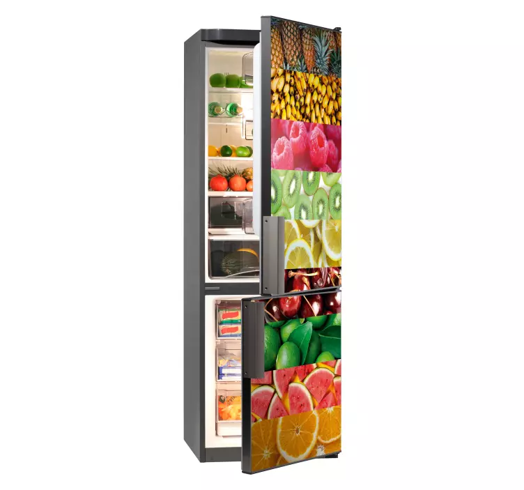 Fruit Variety Fridge Stickers - TenStickers