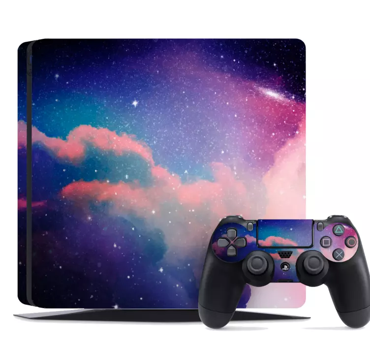 Galactic stars PS4 sticker - TenStickers