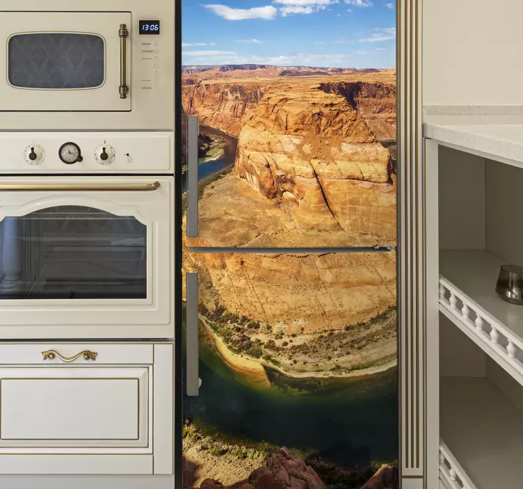 Grand Canyon fridge sticker - TenStickers