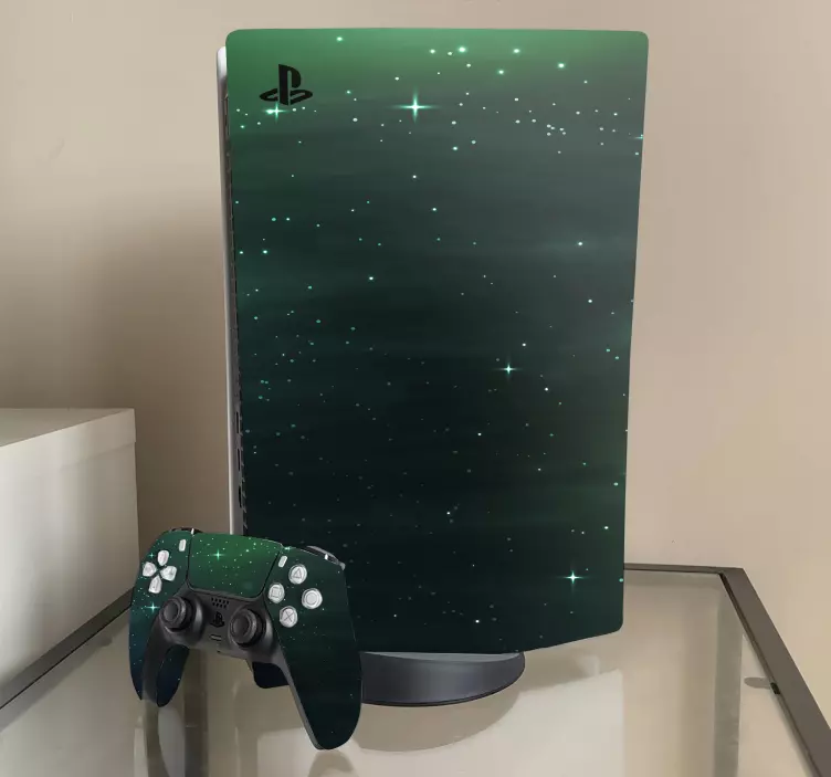 Green lights  PS5 stickers - TenStickers