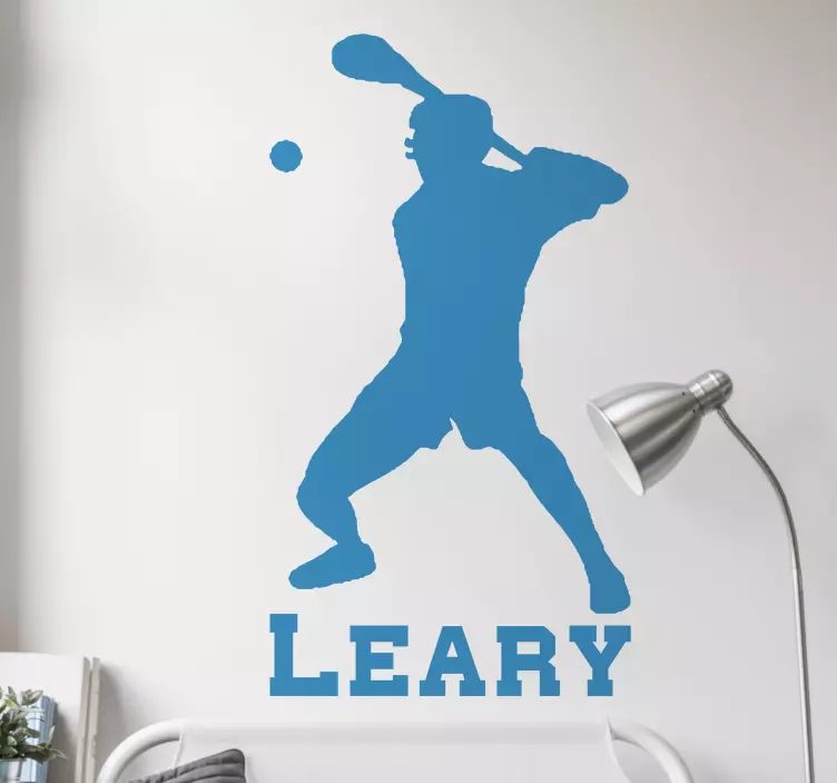 Hurling Player wall sticker - TenStickers