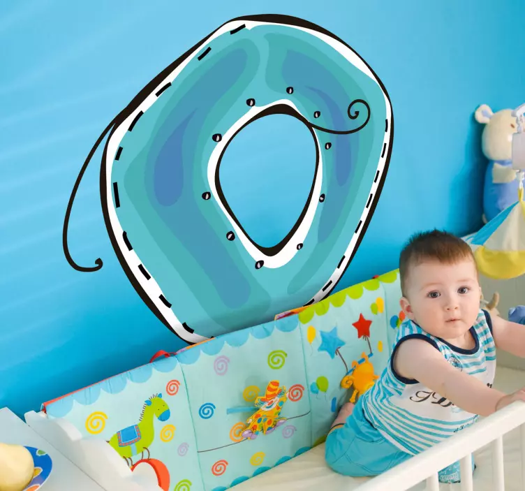 Letter O Sticker - TenStickers