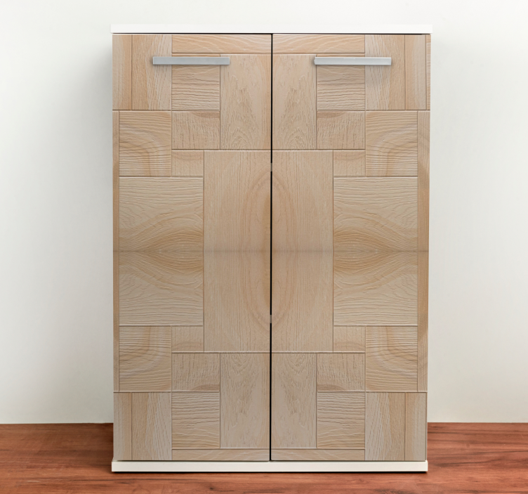 Light brown wood pattern  furniture  decal - TenStickers