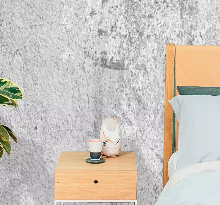 Light grey rustic concrete vinyl sticker - TenStickers