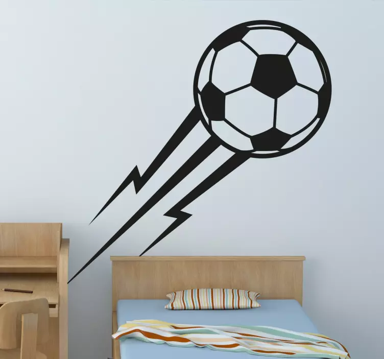 Lightening Ball Sticker - TenStickers