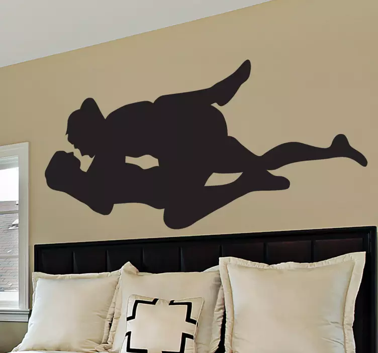 Missionary Position Erotic Sticker - TenStickers