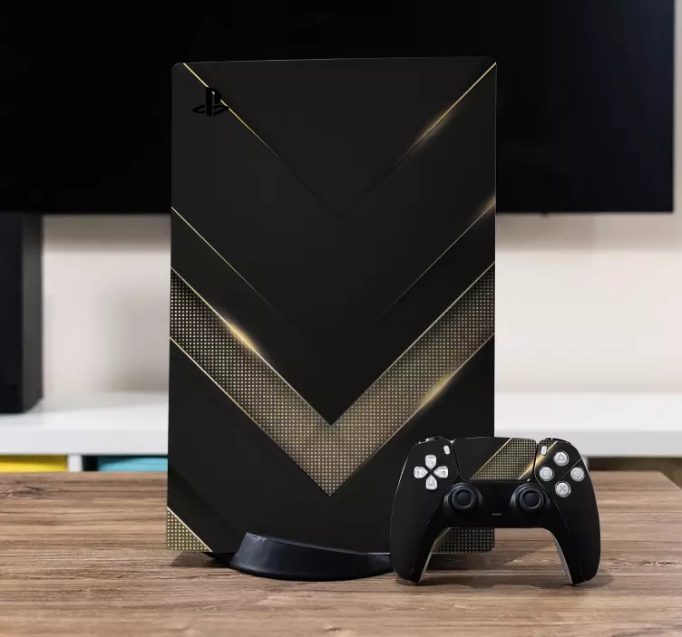 Modern luxury background template PS5 sticker - TenStickers