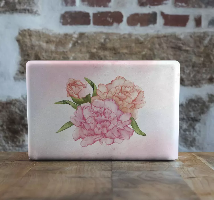 National flower  laptop skins - TenStickers