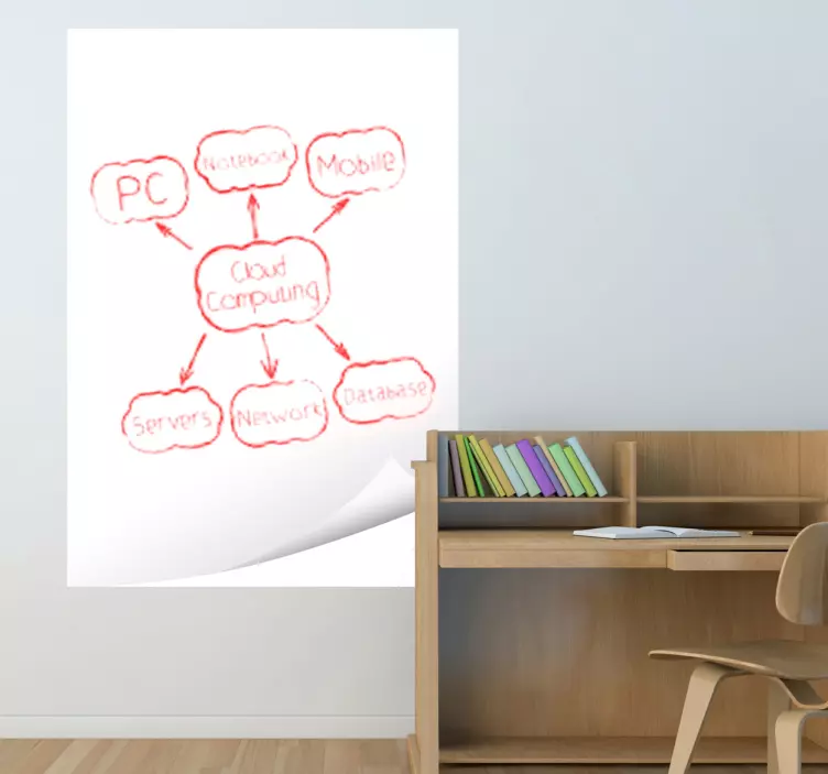 Note Book Whiteboard Sticker - TenStickers