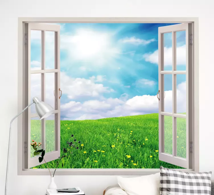 Scenic view nature wall sticker - TenStickers