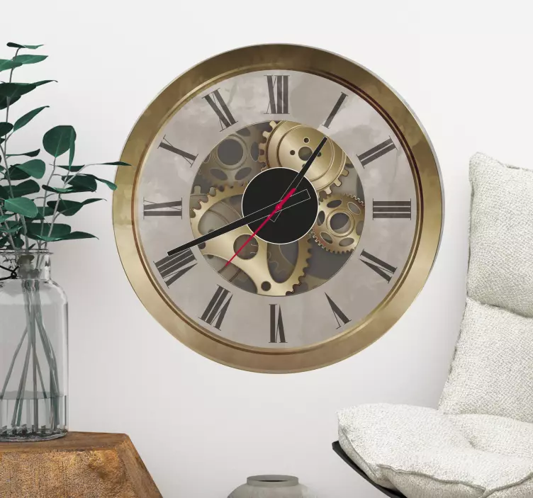 Classic Orsay Clock Wall Sticker - TenStickers