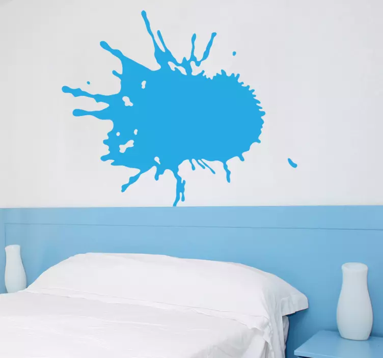 Paint Stain Sticker - TenStickers