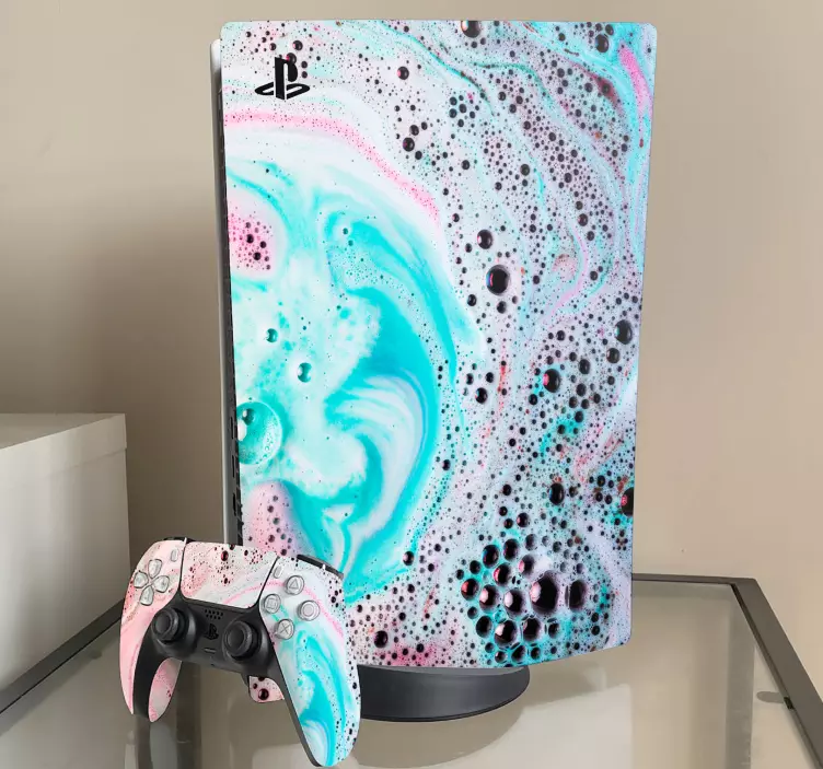 PS4 soapy effect PS5 stickers - TenStickers