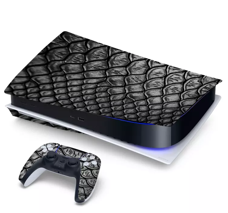 PS5 aligator skin PS5 stickers - TenStickers