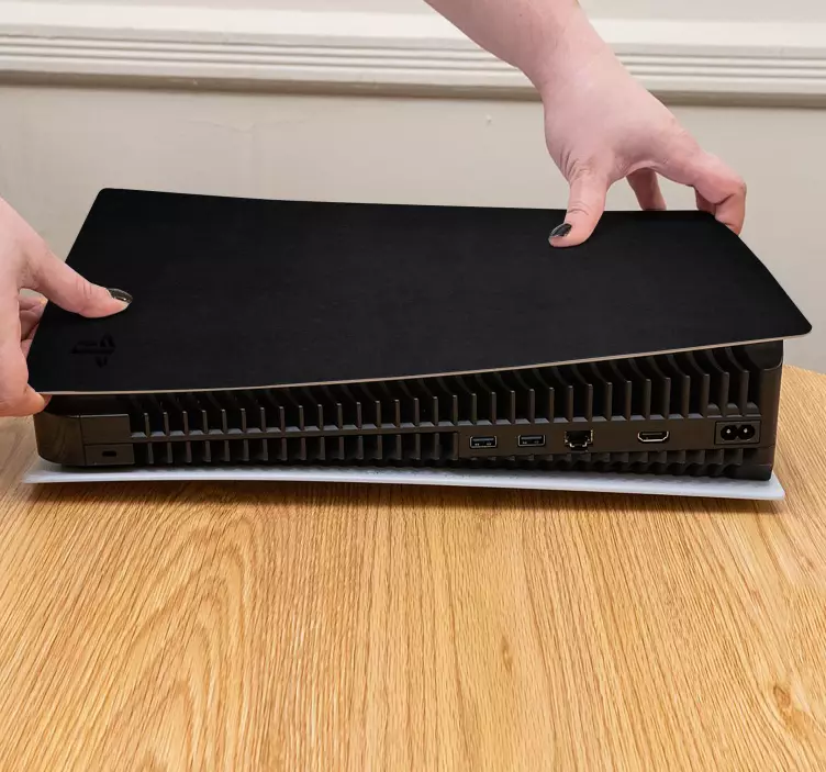 PS5 black skin PS5 skin decal - TenStickers