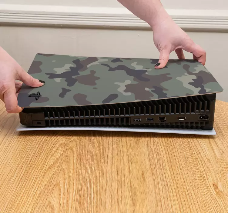 Ps5 skin camouflage design - TenStickers