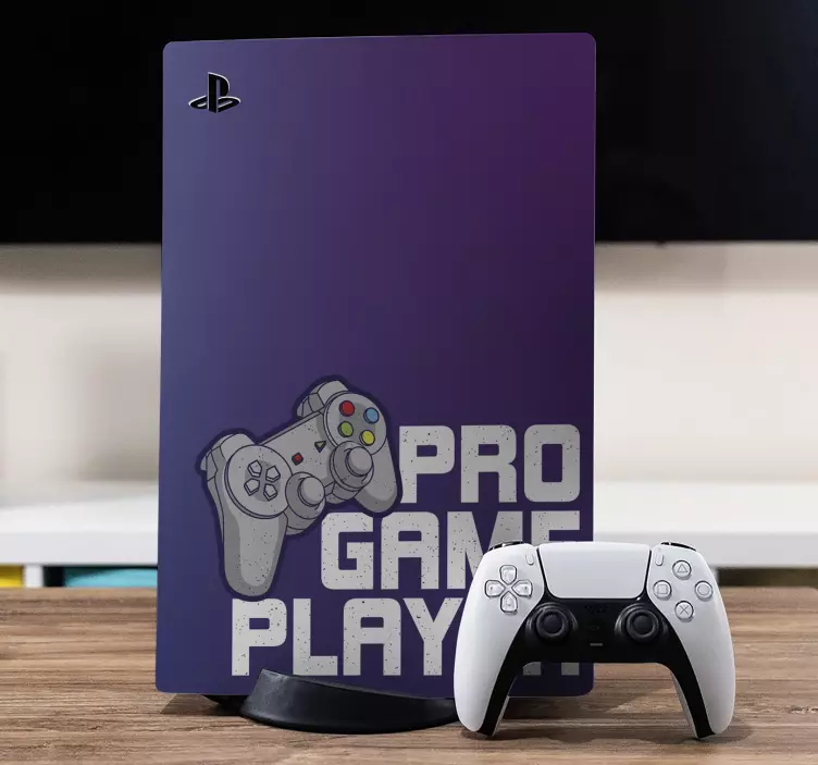 Ps5 skin for gaming enthusiasts - TenStickers