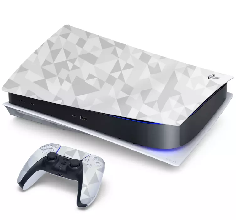 Ps5 skin geometric pattern set - TenStickers