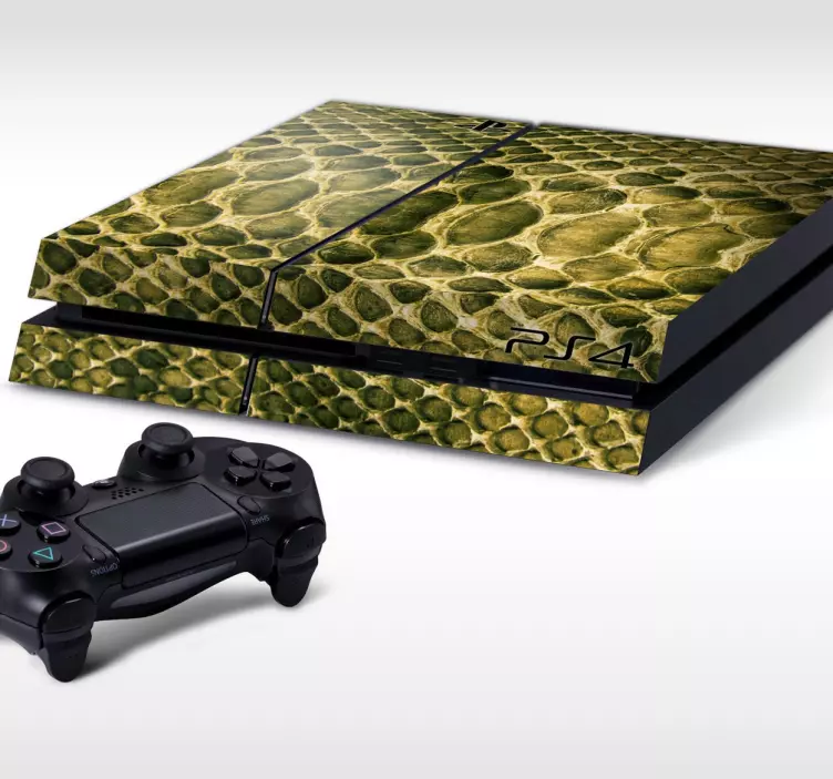 Golden reptile skin texture ps4 skin - TenStickers