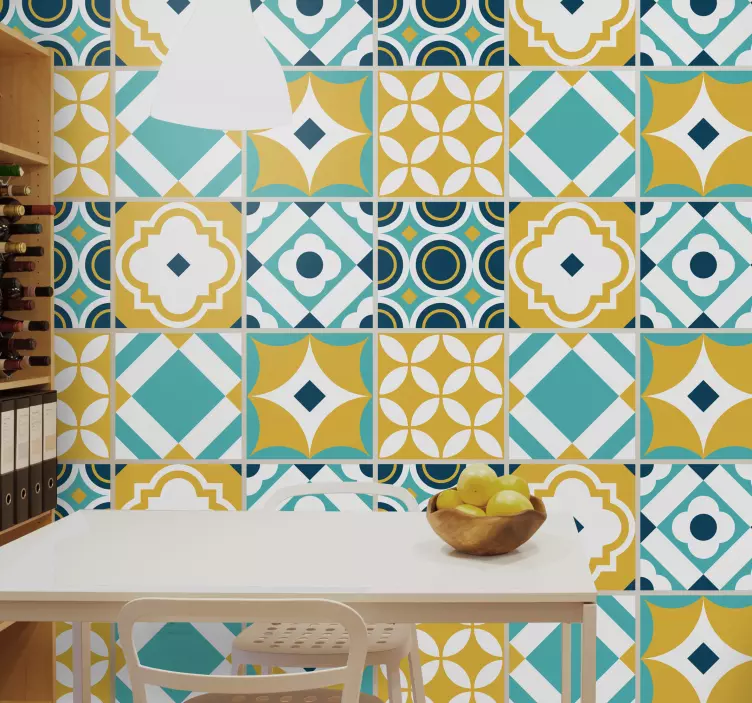 Sadrinio tiles tile sticker - TenStickers