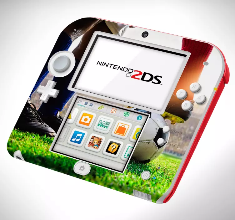 Soccer stadium (3DS XL) nintendo decal - TenStickers