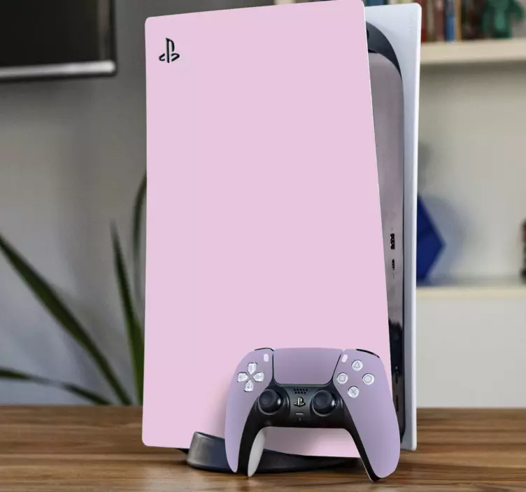 Solid pastel colours PS5 sticker - TenStickers