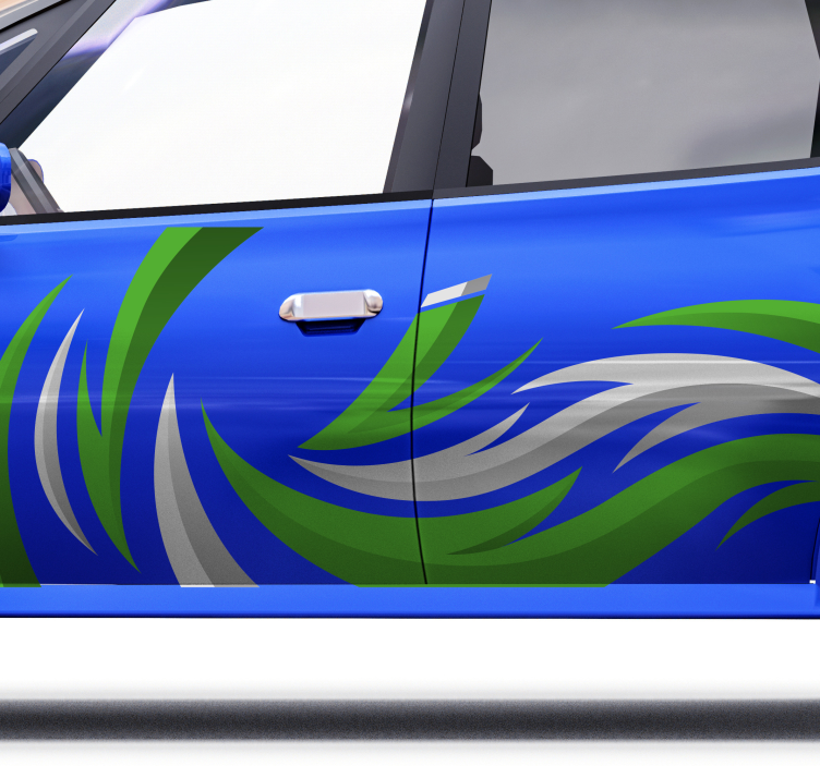 Sport car wrap Car Sticker - TenStickers