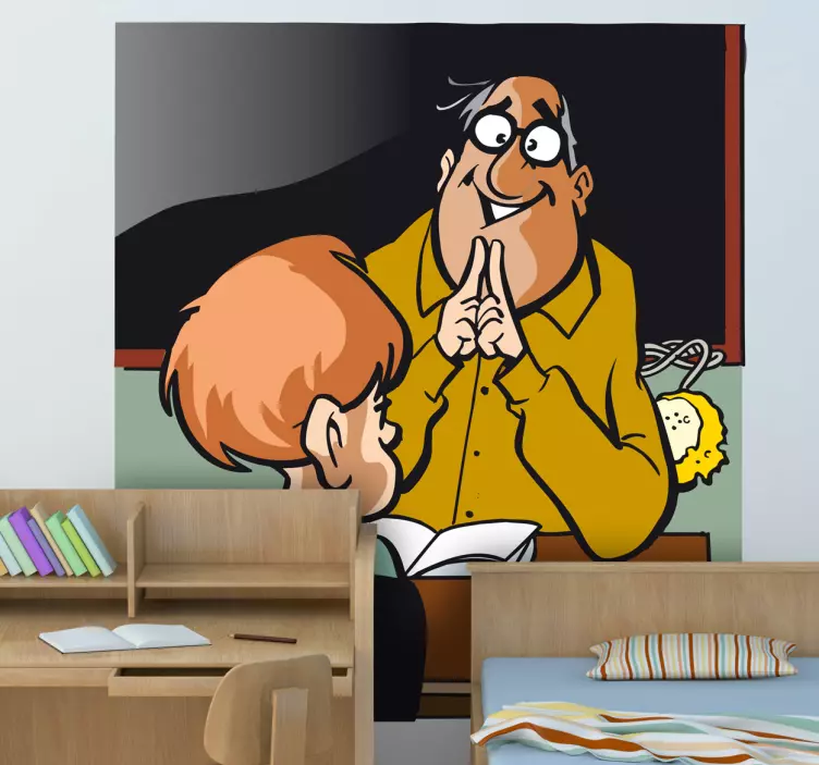 Teacher On Duty wall stickers for kid - TenStickers