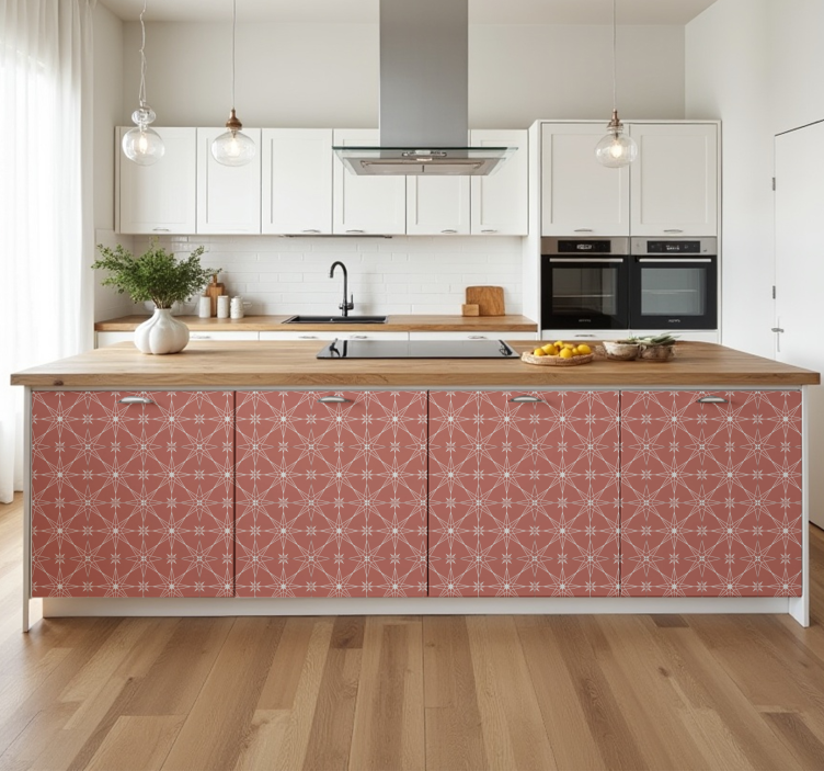 terracota design kitchen wall sticker - TenStickers