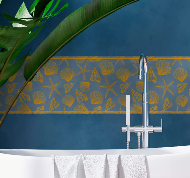 Undersea Pack wall border sticker - TenStickers