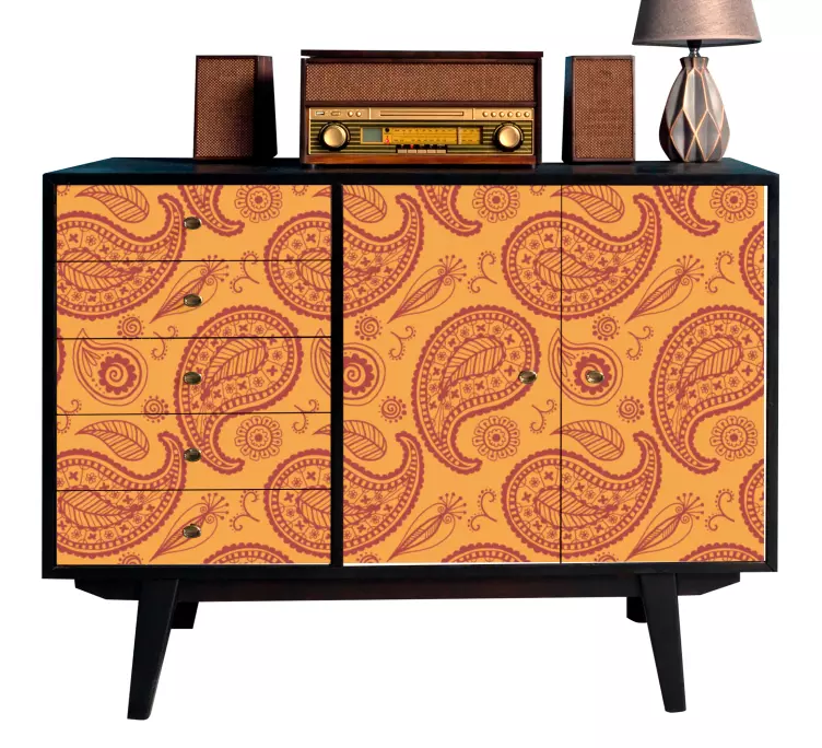 Very hot colors furniture decal - TenStickers