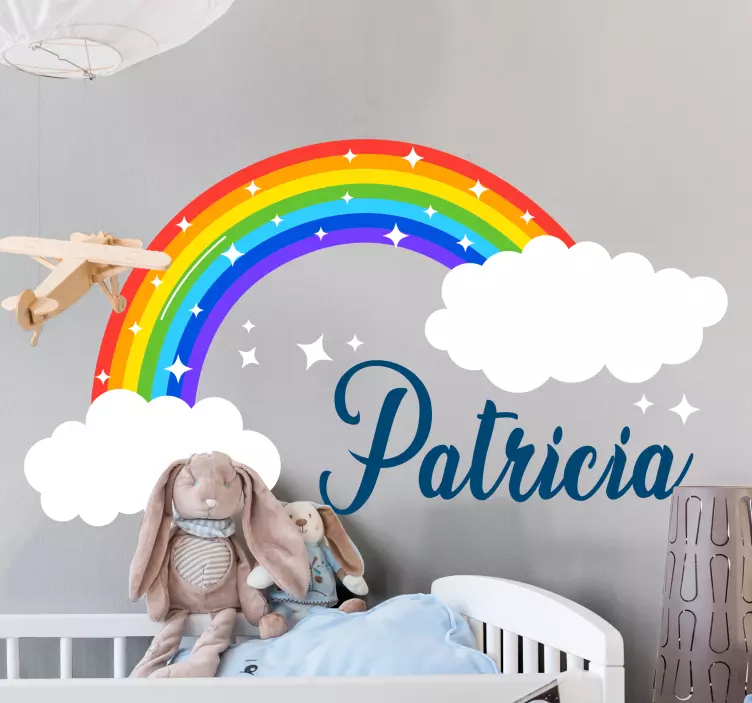 Wall stickers for kid with rainbow customization option - TenStickers