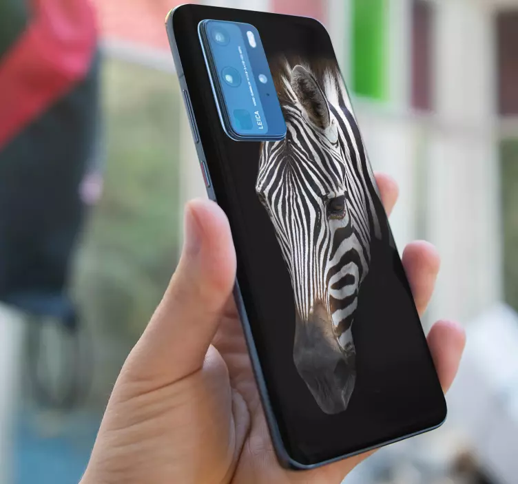 Zebra picture Huawei sticker - TenStickers