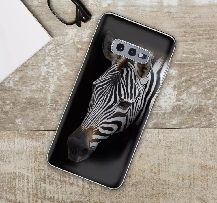 Zebra picture Samsung stickers - TenStickers