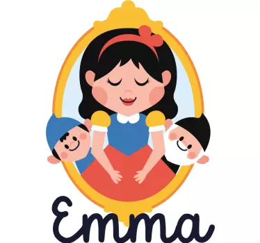 Wall stickers for kid customizable fairy tale - TenStickers
