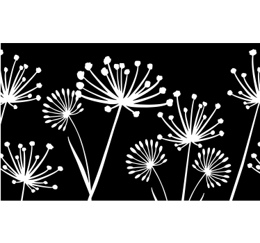 dandelion  window sticker - TenStickers