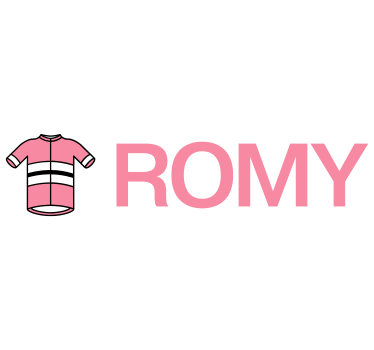 Personalised  pink cycling jersey bike sticker - TenStickers