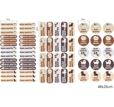 dog school designs custom sticker - TenStickers