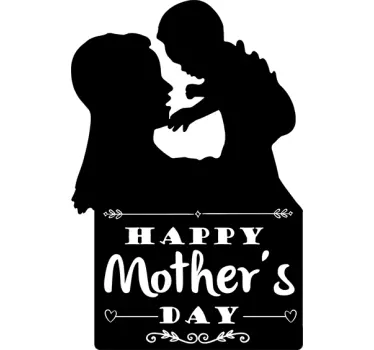 Happy Mother's Day Sticker - TenStickers