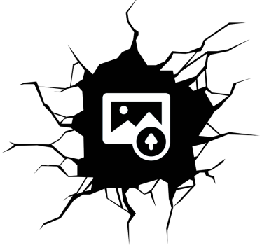 Cat in hole car sticker - TenStickers