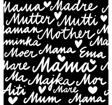 Mother concepts shop window sticker - TenStickers